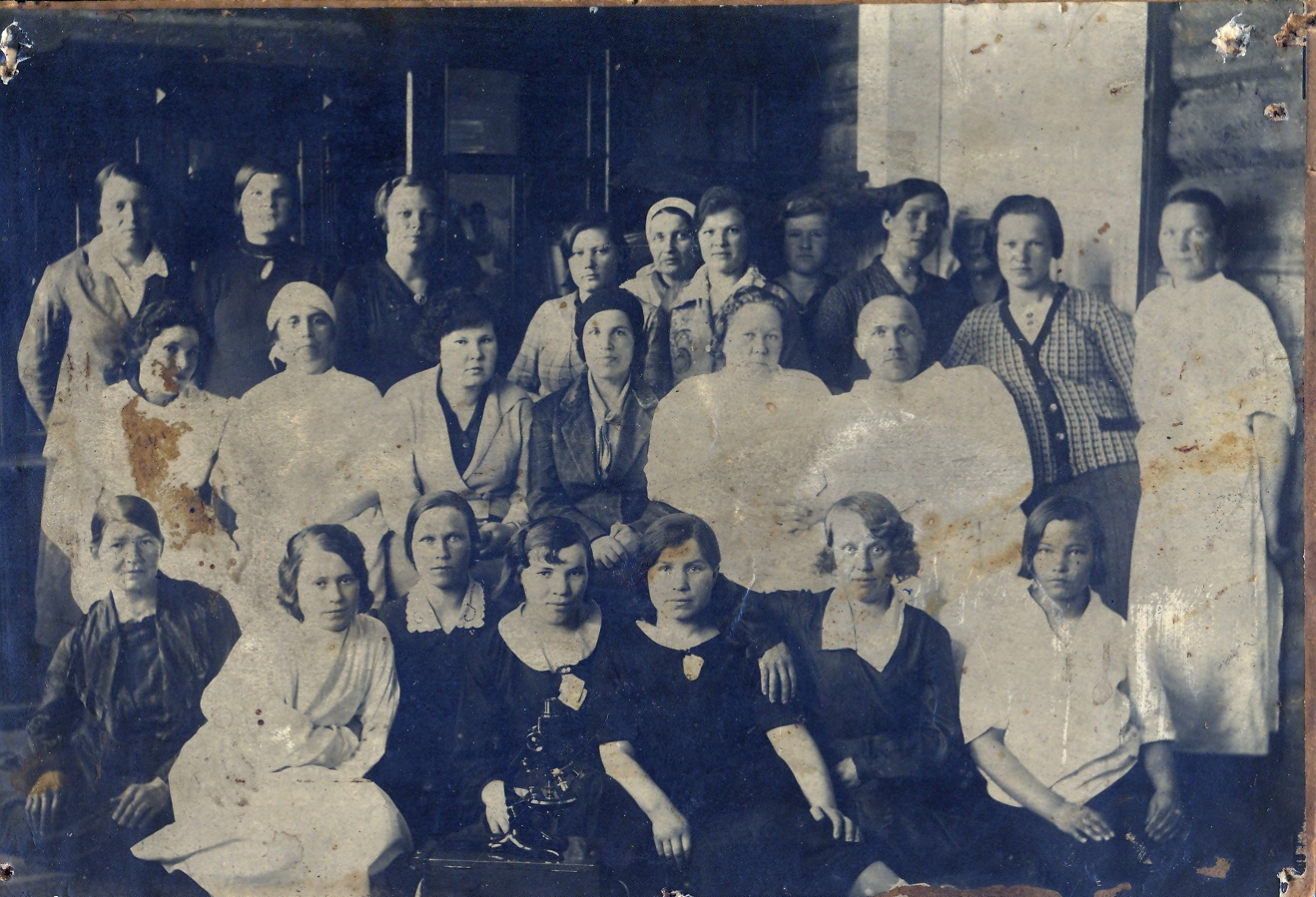 Коллектив Очёрской больницы (1938-1945)