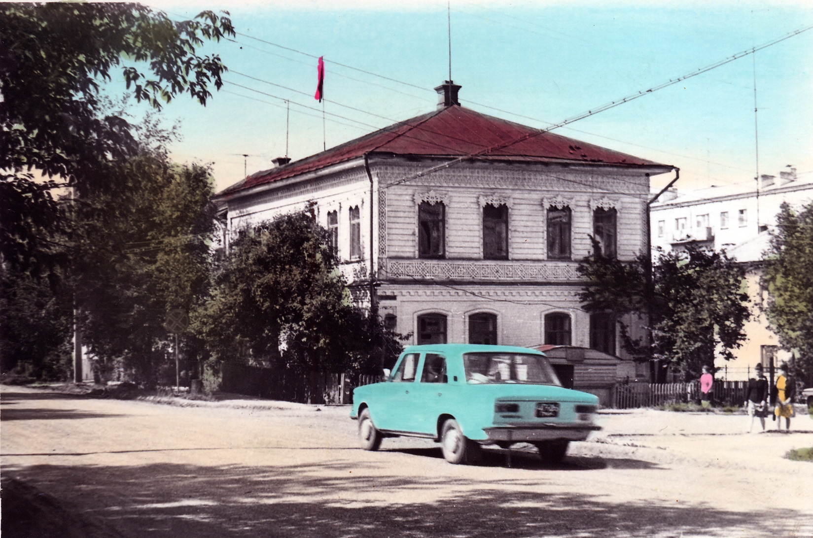 Здание администрации, июль 1978 г.